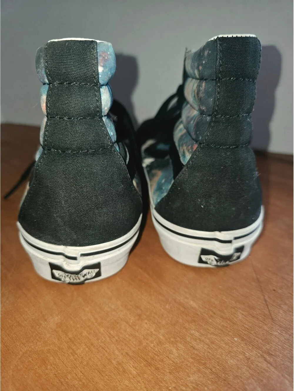 Vans galaxy high tops mens size 7, womens 8.5